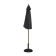 Bolero ronde parasol zwart 2,5 meter Bolero ronde parasol zwart 2,5 meter