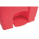 Jantex afvalemmer rood 45L