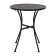Bolero ronde stalen bistrotafel zwart 60cm