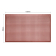 Jantex rubberen anti-vermoeidheidsmat rood 150 x 90cm