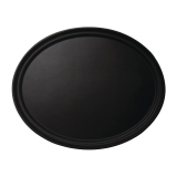 Cambro Camtread Ovaal Dienblad Zwart 60 x 73cm