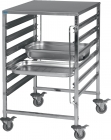 Saro Trolley Met Roestvrij Stalen Werkblad Model Noel