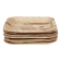Fiesta Compostable biologisch afbreekbare vierkante palmbladborden 20x20cm (100 stuks)