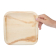 Fiesta Compostable biologisch afbreekbare vierkante palmbladborden 20x20cm (100 stuks)