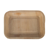 Fiesta Compostable Biologisch Afbreekbare Rechthoekige Palmbladborden 26x16cm (100 Stuks)