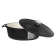 Vogue ovale inductie braadpan zwart 5L
