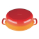 Vogue ovale inductie braadpan oranje 5L Vogue ovale inductie braadpan oranje 5L