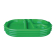 Olympia Kristallon dienbladen met vakken 32,2x23,6cm groen (10 stuks)