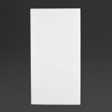Fiesta Recyclable 3-laags Dinerservetten 1/8 Vouw Wit 400mm (1000 Stuks)