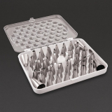 Vogue Rvs Spuitmondjes Set 52-delig