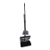 Jantex veger en blik lange steel 16cm breed