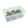 Vogue polypropyleen GN 1/1 bak met deksel 20cm (2 stuks)