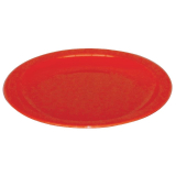 Olympia Kristallon Polycarbonaat Borden 23cm Rood (12 Stuks)