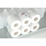 Jantex Centrefeed Handdoekrollen Wit (6 Stuks)