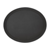 Olympia Kristallon Ovaal Anti-slip Dienblad Zwart Polypropyleen 68,5cm