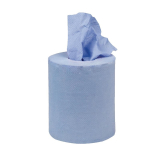 Jantex Centrefeed 1-laags Handdoekrollen Blauw 120m (12 Stuks)