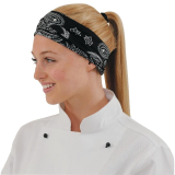 Buff Hoofddoek Kasjmier Zwart