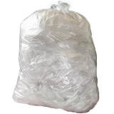 Jantex Transparante Afvalzakken Gerecycled 120l 18kg (100 Stuks)