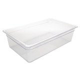 Vogue Polycarbonaat Bak Transparant GN 1/1 150mm