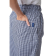 Whites Vegas koksbroek blauw-wit geruit S