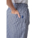 Whites Vegas koksbroek blauw-wit geruit XS