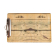 Olympia menu klembord met hout-effect A4