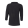 Uniform Works dames T-shirt met V-hals zwart S