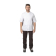 Whites Nevada koksbuis wit met zwart contrast S