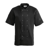 Whites Vegas Unisex Koksbuis Korte Mouw Zwart Xxl