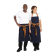 Whites Southside bistrosloof blauw denim 90x100cm