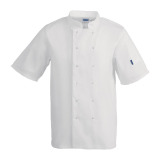 Whites Vegas Koksbuis Korte Mouw Wit L