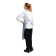 Whites halterschort blauw-wit geblokt