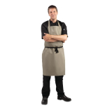 Whites Halterschort Polyester-katoen Olijfgroen