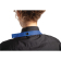 Whites halterschort met V-hals blauw