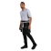 Southside bistroschort zwart denim 40x76cm