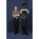 Southside bistroschort zwart denim 40x76cm