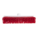 Jantex Hygiene zachte bezem 30cm rood