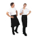 Whites standaard bistrosloof zwart