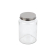 Vogue glazen pot met schroefdeksel 550ml (6 stuks)