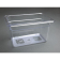 Vogue polycarbonaat bak transparant GN 1/4 150mm