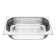 Vogue geperforeerde RVS GN 1/2 bak 65mm