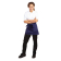 Whites korte sloof donkerblauw