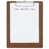 Olympia Houten Menu Klembord A5