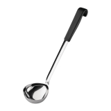 Vogue Opscheplepel Met Zwarte Handgreep 34cm