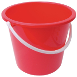 Jantex Kunststof Emmer 10l Rood