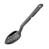 Vogue Geperforeerde Serveerlepel Zwart 28cm