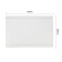 Vogue diendoek wit met blauw accent