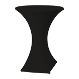 Jersey Stretch Tafelrok Zwart 80-85(ø)cm Voor Dl046