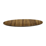 Topalit Smartline Rond Tafelblad Atacama Kersenhout 70cm