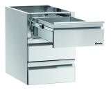 Schuifladenblok 3 x 1/1 GN Voor Werk Schuifladenblok 3 x 1/1 GN Voor Werk